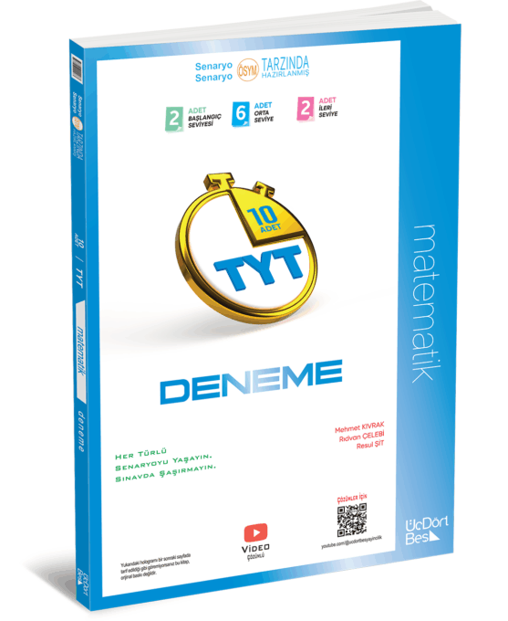 345 - TYT 10 lu Matematik Deneme - 2026 BASKI