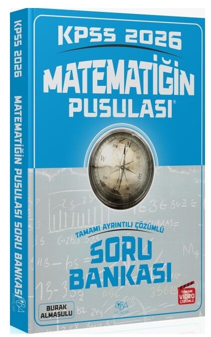 2026 KPSS Matematik Matematiğin Pusulası Soru Bankası Çözümlü
