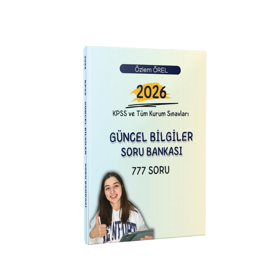 2026 KPSS ve Tüm Kurum Sınavları Güncel Bilgiler Soru Bankası Özlem Örel