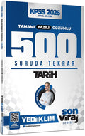 2026 KPSS Son Viraj Serisi Tarih Tamamı Yazılı Çözümlü 500 Soruda Genel Tekrar Kampı