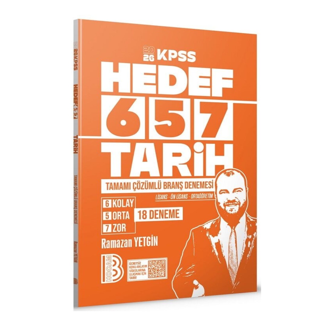 2026 KPSS Tarih 18 deneme