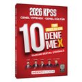 2026 KPSS Genel Yetenek Genel Kültür 10 DenemeX Çözümlü