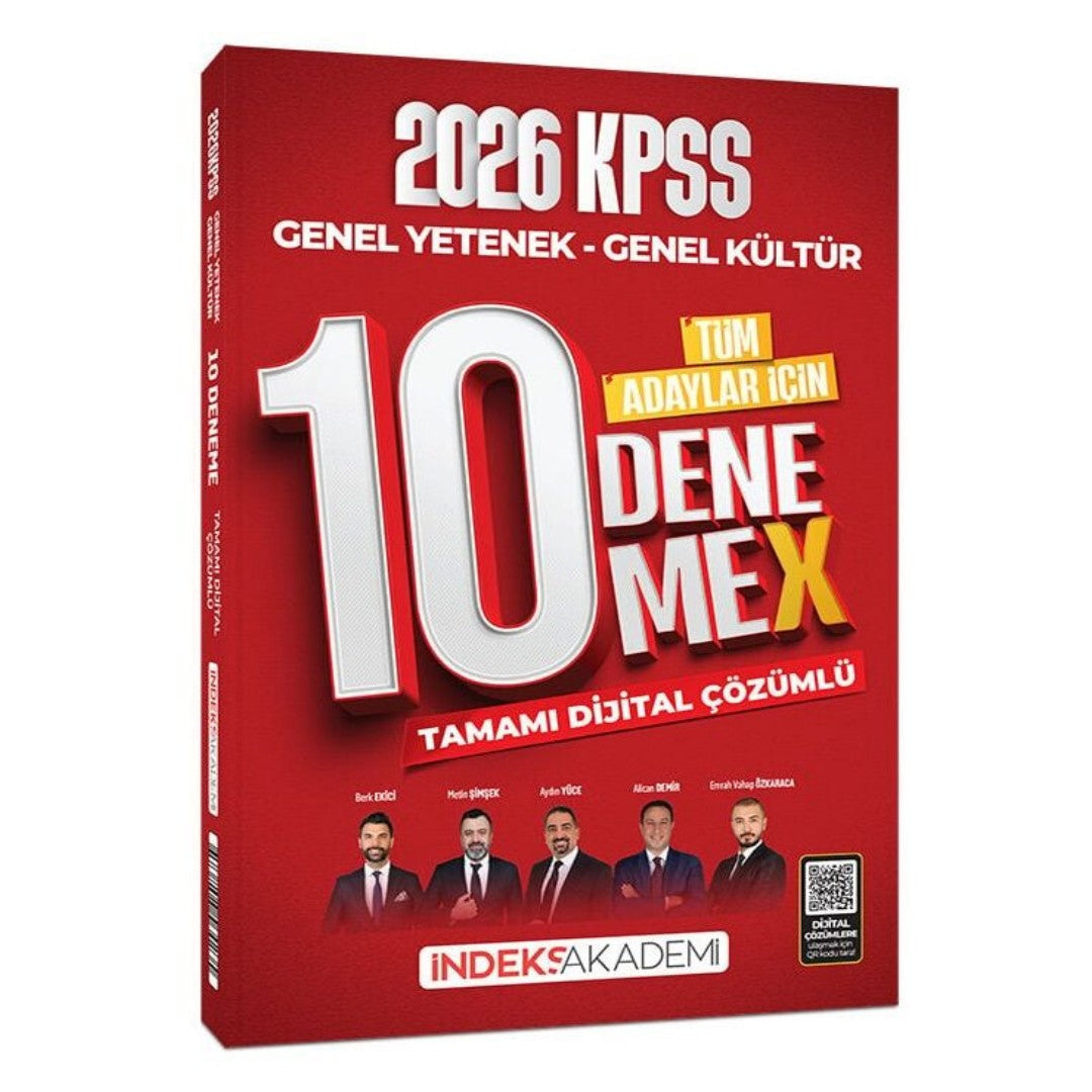 2026 KPSS Genel Yetenek Genel Kültür 10 DenemeX Çözümlü