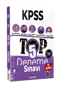 2026 KPSS TOP 5 Tamamı Çözümlü Fasiküller Halinde 5 Deneme Sınavı