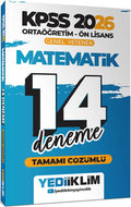 2026 KPSS Ortaöğretim Ön Lisans Genel Yetenek Matematik Tamamı Çözümlü 14 Deneme
