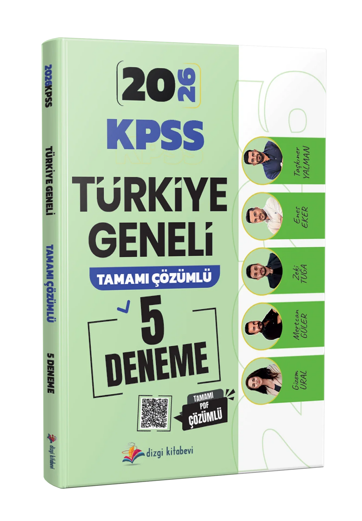 2026 KPSS Türkiye Geneli Tamamı Çözümlü 5 Deneme Sınavı Enes Eker, Zeki Tuğa