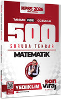 2026 KPSS Son Viraj Serisi Matematik Tamamı Video Çözümlü 500 Soruda Genel Tekrar Kampı