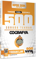 2026 KPSS Son Viraj Serisi Coğrafya Tamamı Yazılı Çözümlü 500 Soruda Genel Tekrar Kampı
