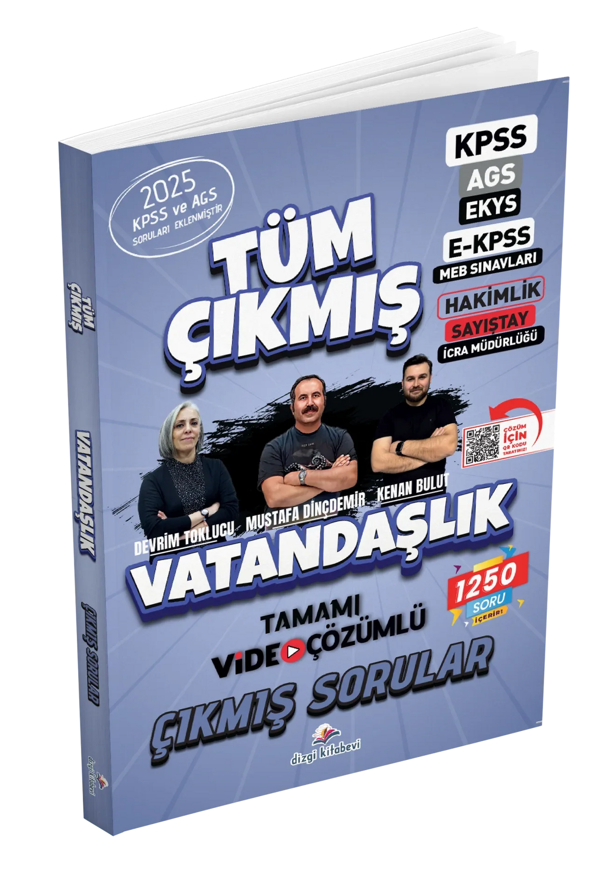 2026 Vatandaşlık Tüm Sınavlar Tamamı Video Çözümlü Çıkmış Sorular Devrim Toklucu Mustafa Dinçdemir Kenan Bulut