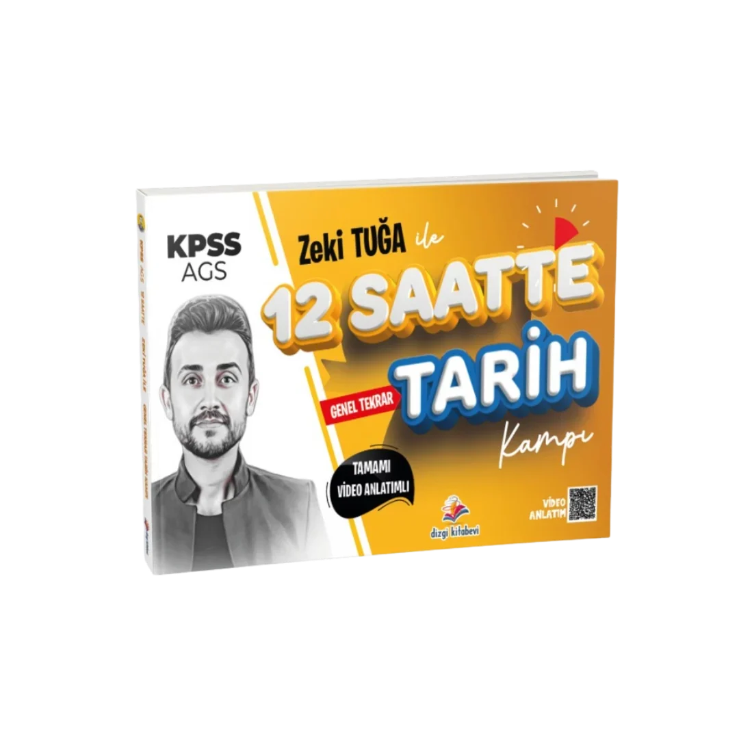 2026 KPSS Zeki Tuğa ile Tamamı Video Anlatımlı 12 Saatte Tarih Tekrar Kampı