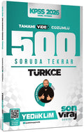 2026 KPSS Son Viraj Serisi Türkçe Tamamı Video Çözümlü 500 Soruda Genel Tekrar Kampı