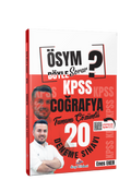 2026 KPSS Ösym Böyle Sorar Coğrafya Tamamı Çözümlü 20 Deneme Sınavı Enes Eker