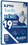 2026 KPSS Atölye Serisi Börü Tarih Tamamı Çözümlü 19 Deneme Sınavı