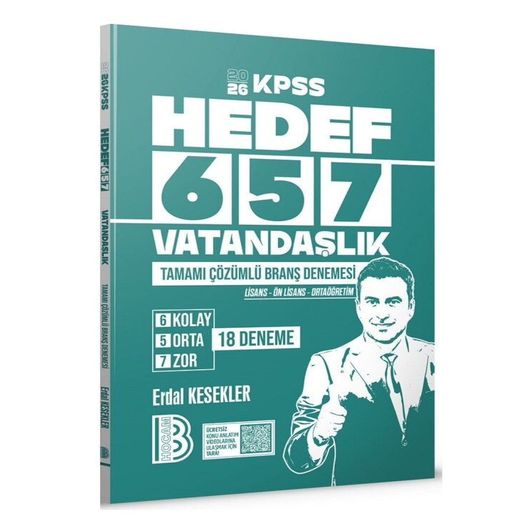 2026 KPSS Vatandaşlık 18 deneme