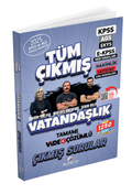2026 KPSS Vatandaşlık Tüm Çıkmış Sorular - Video Çözümlü 1250 Soru