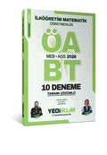 Yediiklim Yayınları MEB AGS ÖABT 2026 İlköğretim Matematik Öğretmenliği Tamamı Çözümlü 10 Deneme